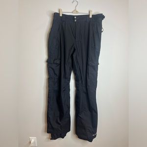 Columbia men’s black ski pants Omni-heat Omni-tech size XL tall